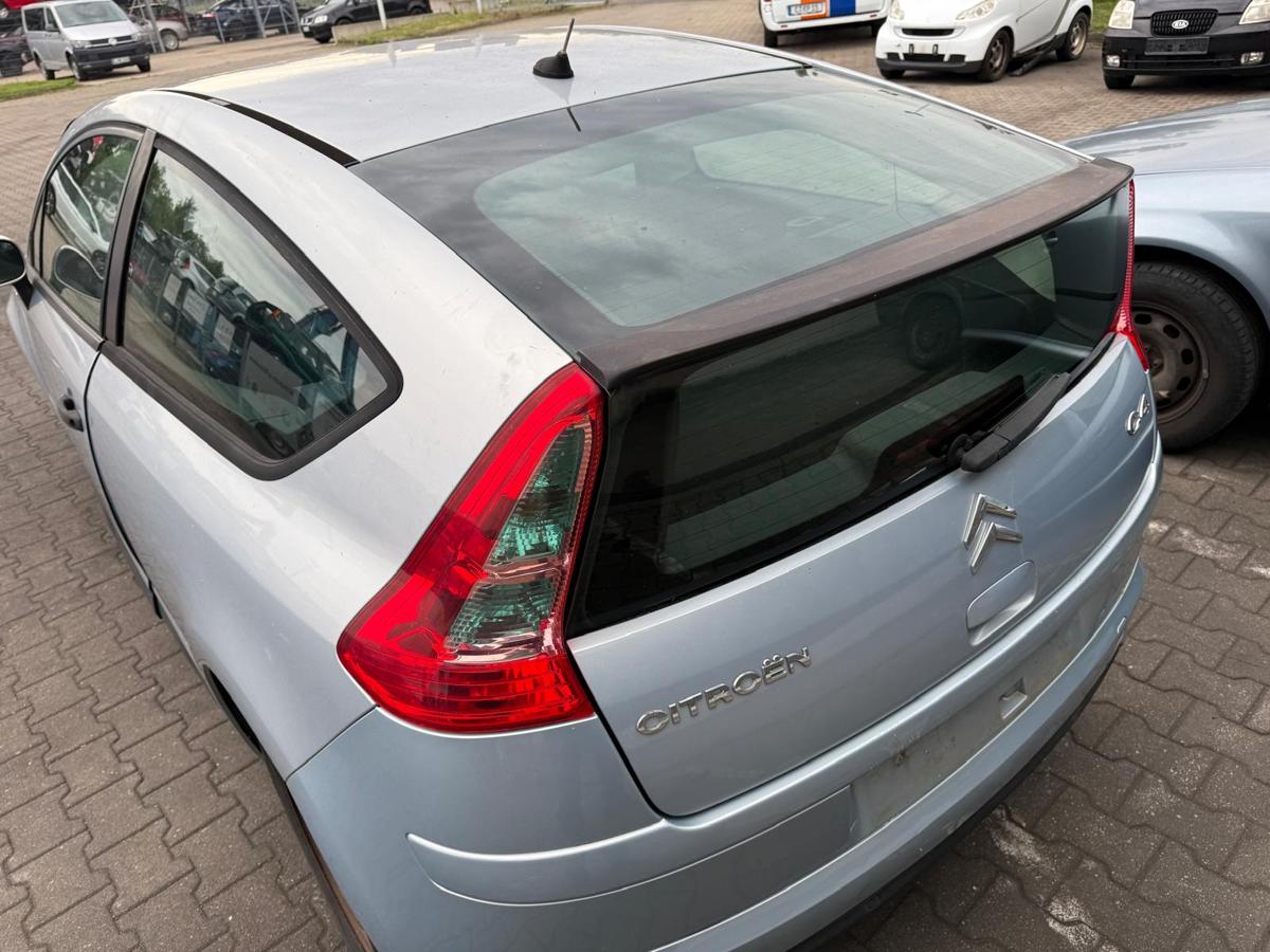 Citroen C4 original Heckklappe mit Scheibe EYL Islandgrau Coupe Rohbau BJ07